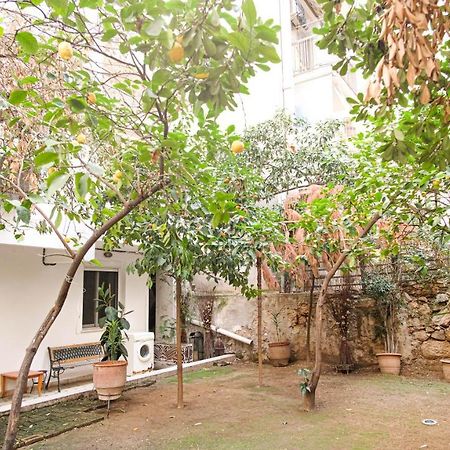 אתונה Quiet And Central Flat With Private Backyard Garden מראה חיצוני תמונה