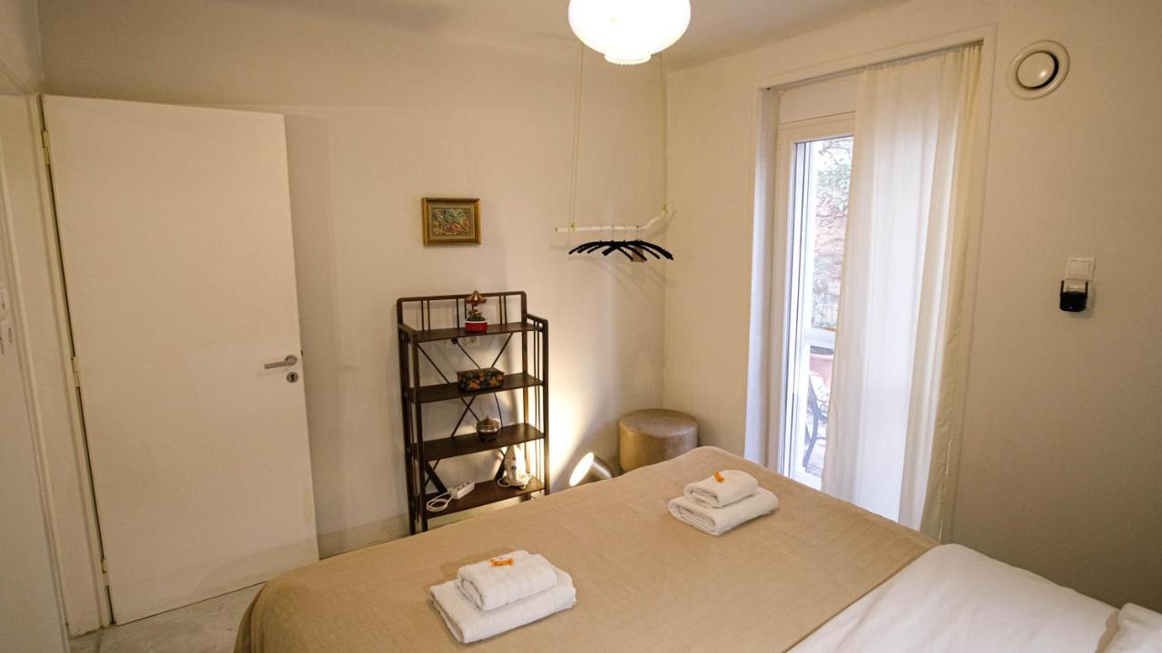 אתונה Quiet And Central Flat With Private Backyard Garden מראה חיצוני תמונה
